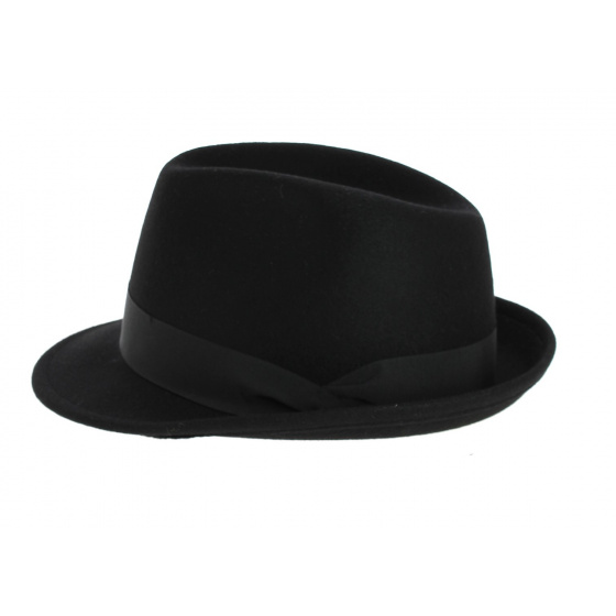 Black Bart Trilby Hat - Crambes Black Bart Trilby Hat - Crambes