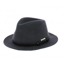 Grey Felt Traveller Mans Hat - Traclet