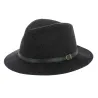 Chapeau Traveller Florentino Laine Anthracite- Fléchet  Reference : 8637 | Chapellerie Traclet