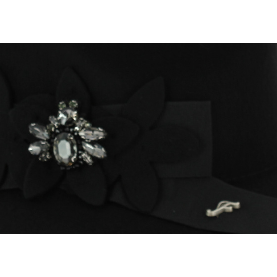 Chapeau Cabernet Noir Feutre Laine- Fléchet