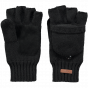 Haakon Black Wool Glove/Slippers - Barts