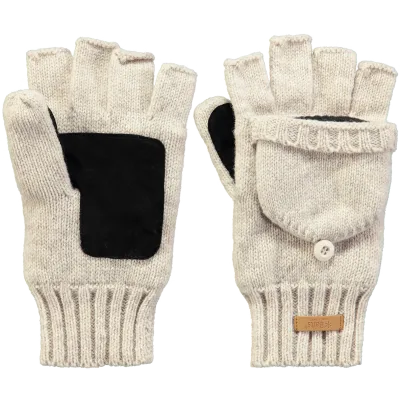 Haakon Grey Wool Glove/Mittens - Barts Reference: 8677 | Traclet Hat Shop