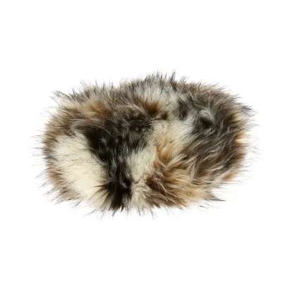 Courchevel Beige Tawny Faux Fur Hat - Traclet Reference: 8695 | Traclet Hat Shop