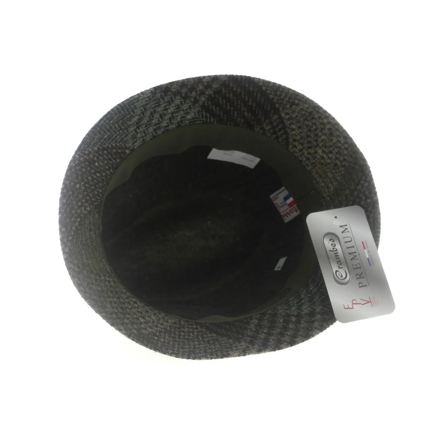 English Bucket Hat Jeffrey Harris Tweed Wool - Crambes Reference: 743 | Traclet Hat Shop