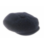 Blue Herringbone Irish Newsboy Cap - Jonathan Richard