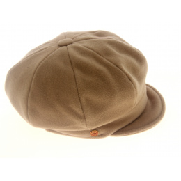 Beige Romance Newsboy Cap - Mayser