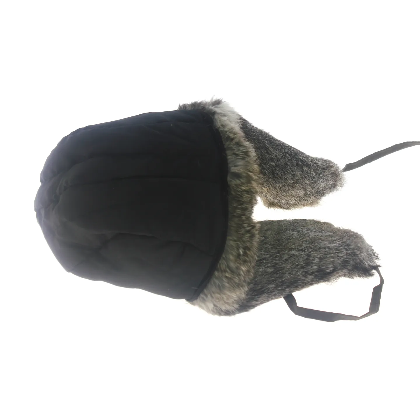 Rabbit Fur Ushanka Hat - Traclet - Mouse Grey Reference: 612 | Traclet Millinery