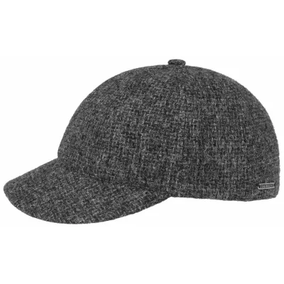 Tampa Anthracite Wool Baseball Cap - Stetson Reference: 8724 | Traclet Hat Shop