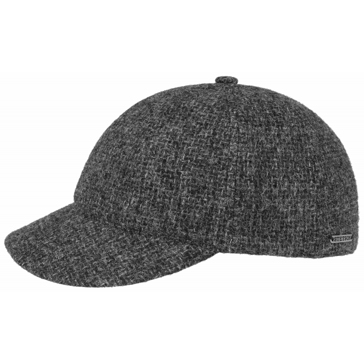Casquette Baseball Tampa Anthracite en Laine- Stetson Reference : 8724