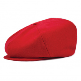 Brixton Women's Ollie Red Flat Cap
