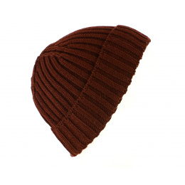 Norman Knit Cap With Lapel- Traclet