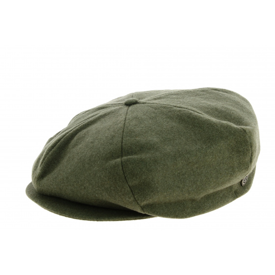 Ollie Dark Green Wool Irish Cap - Brixton
