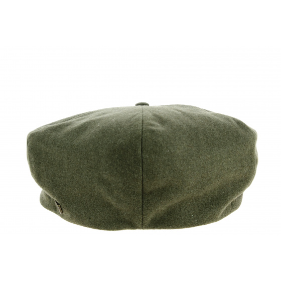 Ollie Dark Green Wool Irish Cap - Brixton