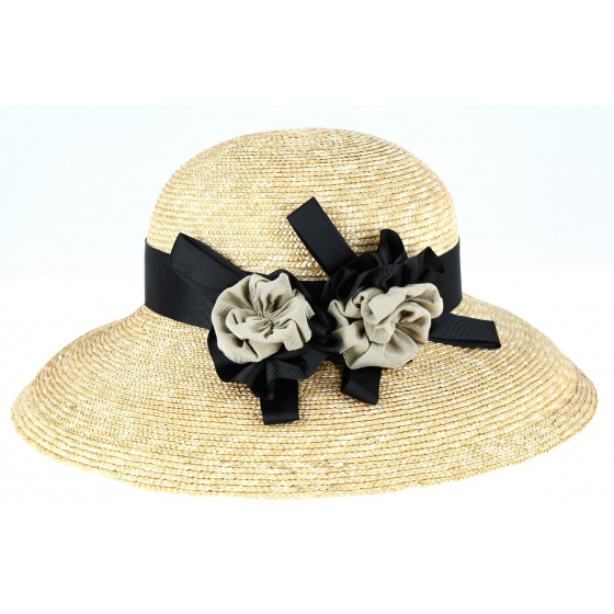 Bérengère Straw Wide-Brimmed Hat - Traclet