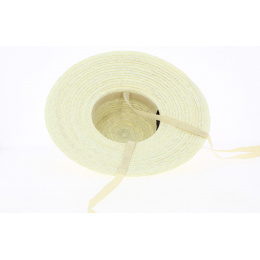 Capeline Paille Blanchie - Saint-Tropez