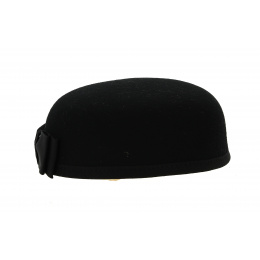 Carla Bruni Black Wool Felt Hat - Traclet