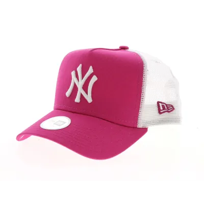 New York Yankees Trucker Cap Pink/White - New Era Reference: 8794 | Chapellerie Traclet