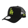 Casquette Los Angeles Dodgers Essential Noir/Fluo- New Era  Reference : 8795 | Chapellerie Traclet