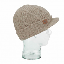 Coal The Yukon Brim Beige Beanie