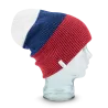 Bonnet The Frena Heather Red Stripe- Coal Reference : 8803 | Chapellerie Traclet