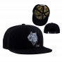 Flat Visor Wolf Cap - The Wilderness - Coal
