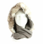 Capuche Norell Polaire Taupe- Traclet