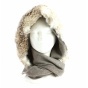 Norell Fleece Hood Taupe-Traclet