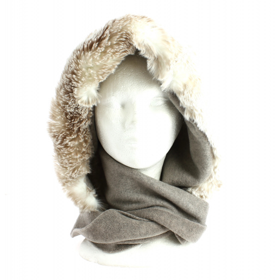 Norell Fleece Hood Taupe-Traclet Norell Fleece Hood Taupe-Traclet