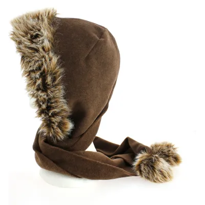 Fleece hood - Buy Brown fleece hood Reference: 8825 | Chapellerie Traclet