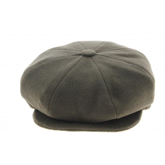 Casquette Ursel Laine & Cachemire Kaki- Traclet 