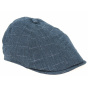 Belleroche Blue Cotton Duck Bill Cap - Traclet