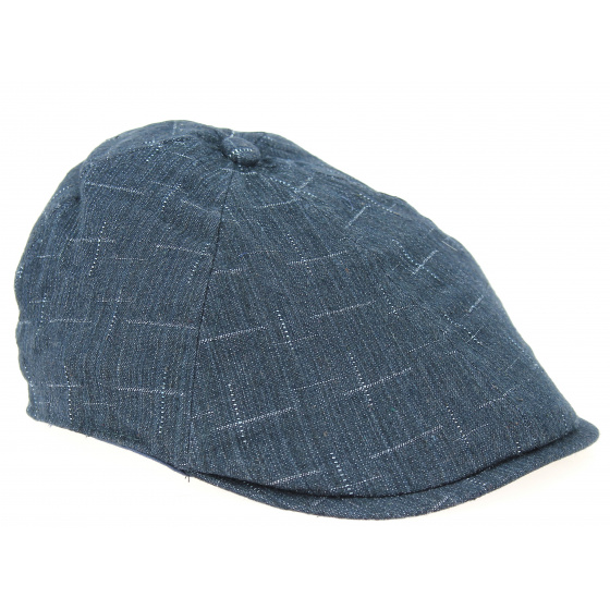 Belleroche Cotton Blue Duckbill Cap- Traclet 