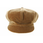 Casquette Gavroche Lucile Velours Camel- Traclet 