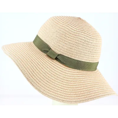 Rhodes Wide Brim Paper Straw Hat Powder Pink - Traclet Reference: 8853 | Traclet Hat Shop