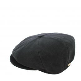 Ursel Wool & Cashmere Black Cap - Traclet