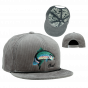 The Wilderness Fish Flat Visor Cap - Coal