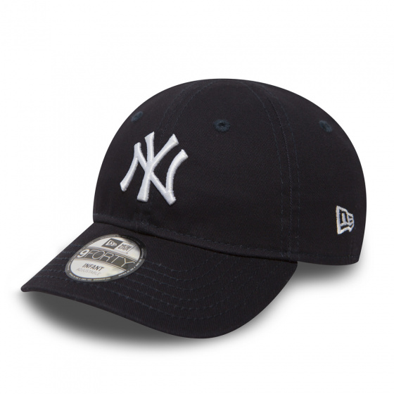Véritable Casquette Enfant Baseball New-York Bleu Marine - New Era
