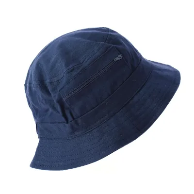 Chapeau Bob en Tissu Bleu Marine- Traclet  Reference : 8876 | Chapellerie Traclet