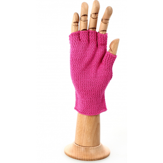 Women's Crochet Fingerless Gloves - Traclet