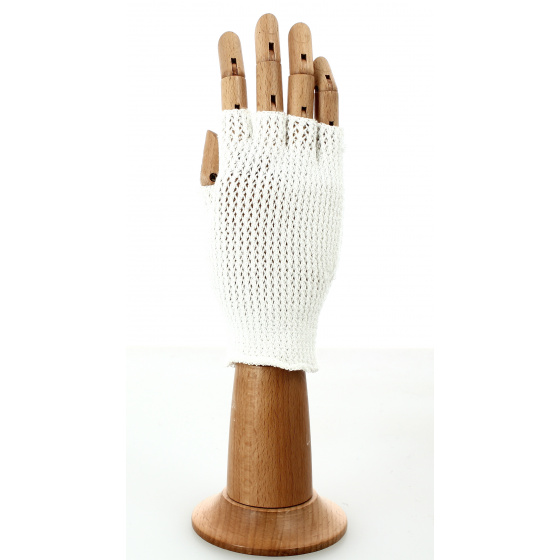 Women's Crochet Fingerless Gloves - Traclet