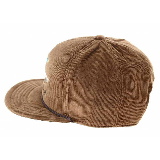 Duck Flat Visor Cap - The Wilderness - Coal