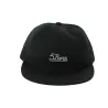 Black 6 Panel Cap 5Boro- Traclet Reference: 8895 | Chapellerie Traclet