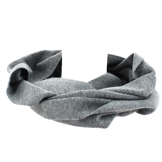 The Conrad Gray Neck Warmer - Coal