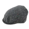 Casquette Plate Laine Vierge Grise- Hanna Hats Reference : 8926 | Chapellerie Traclet