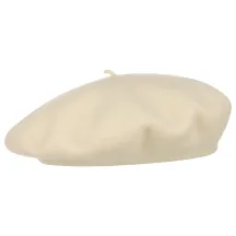 Cream Barascon Basque Beret - Traclet Reference: 8927 | Traclet Hat Shop