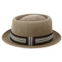 Porkpie Crooner Taupe hat- Aussie Apparel