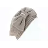 Béret été Bella Coton Beige - BeBeret  Reference : 8941 | Chapellerie Traclet