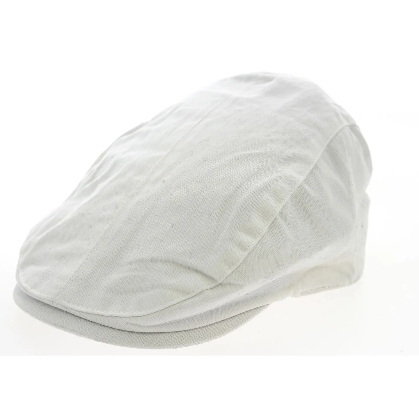 Casquette Plate Plâtrier Coton Blanche- Result Headwear Reference : 8950 | Chapellerie Traclet