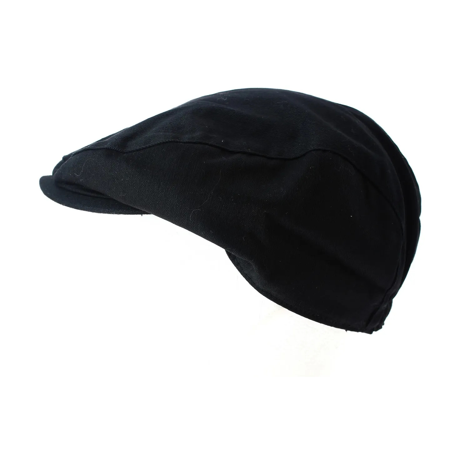 Casquette Plate Plâtrier Coton Noire- Result Headwear  Reference : 8951 | Chapellerie Traclet