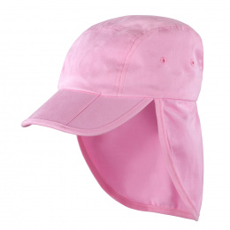 Casquette Saharienne Assouan Coton Rose- Traclet